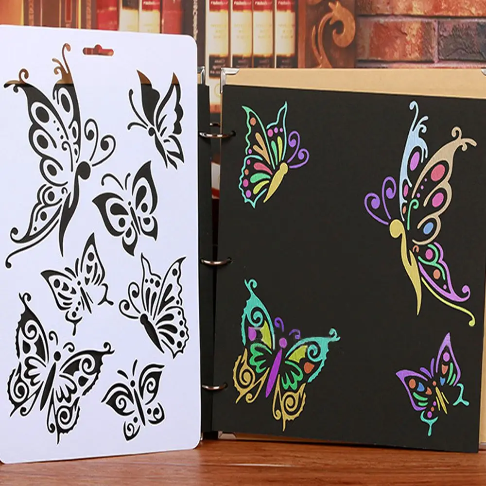 Butterfly Layering Stencils