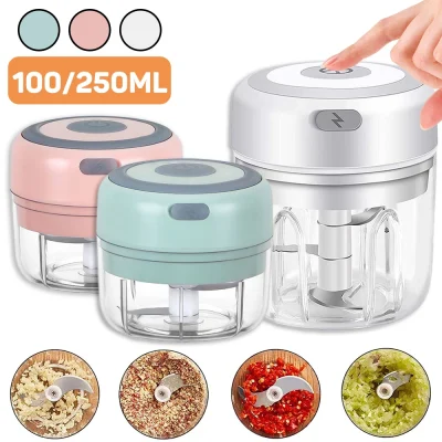 Electric Garlic Chopper USB Charging