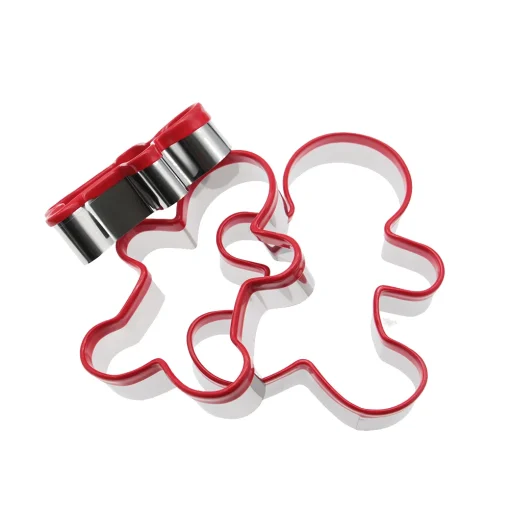 creative stainless steel gingerbread man cookie cutter