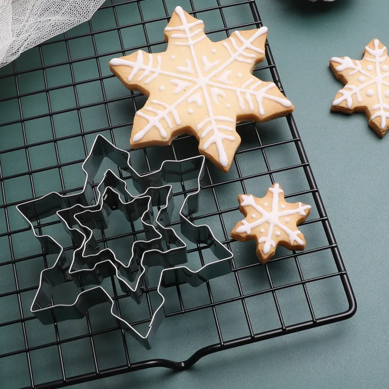 Snowflake Cookie cutter  Food-grade Stainless Steel