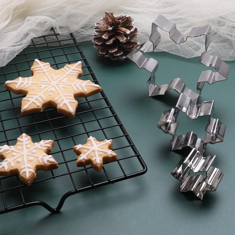 Snowflake Cookie cutter  Food-grade Stainless Steel