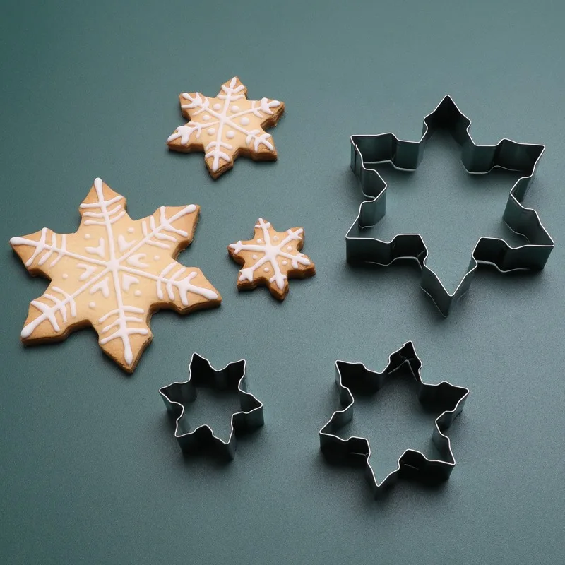 Snowflake Cookie cutter  Food-grade Stainless Steel