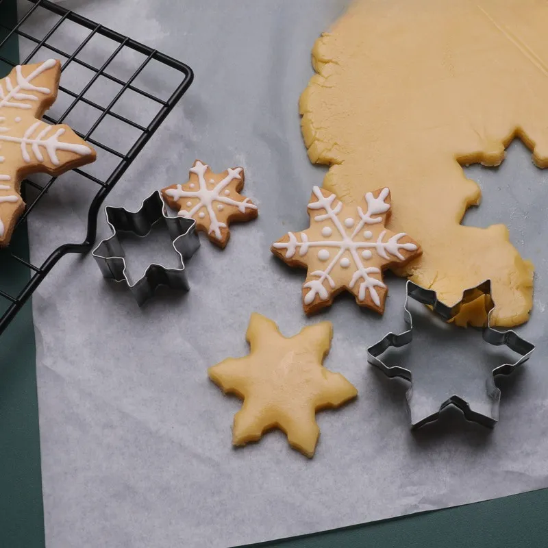 Snowflake Cookie cutter  Food-grade Stainless Steel