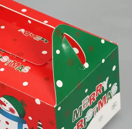 christmas box storage gingerbread cookie