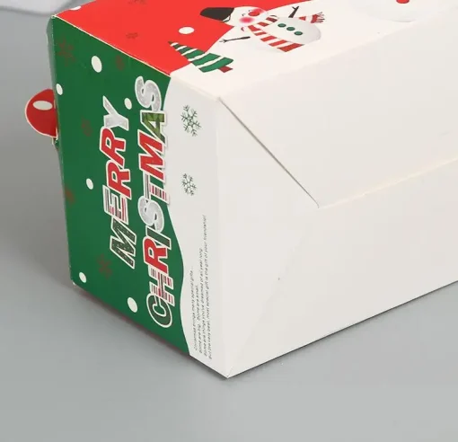 christmas box storage gingerbread cookie