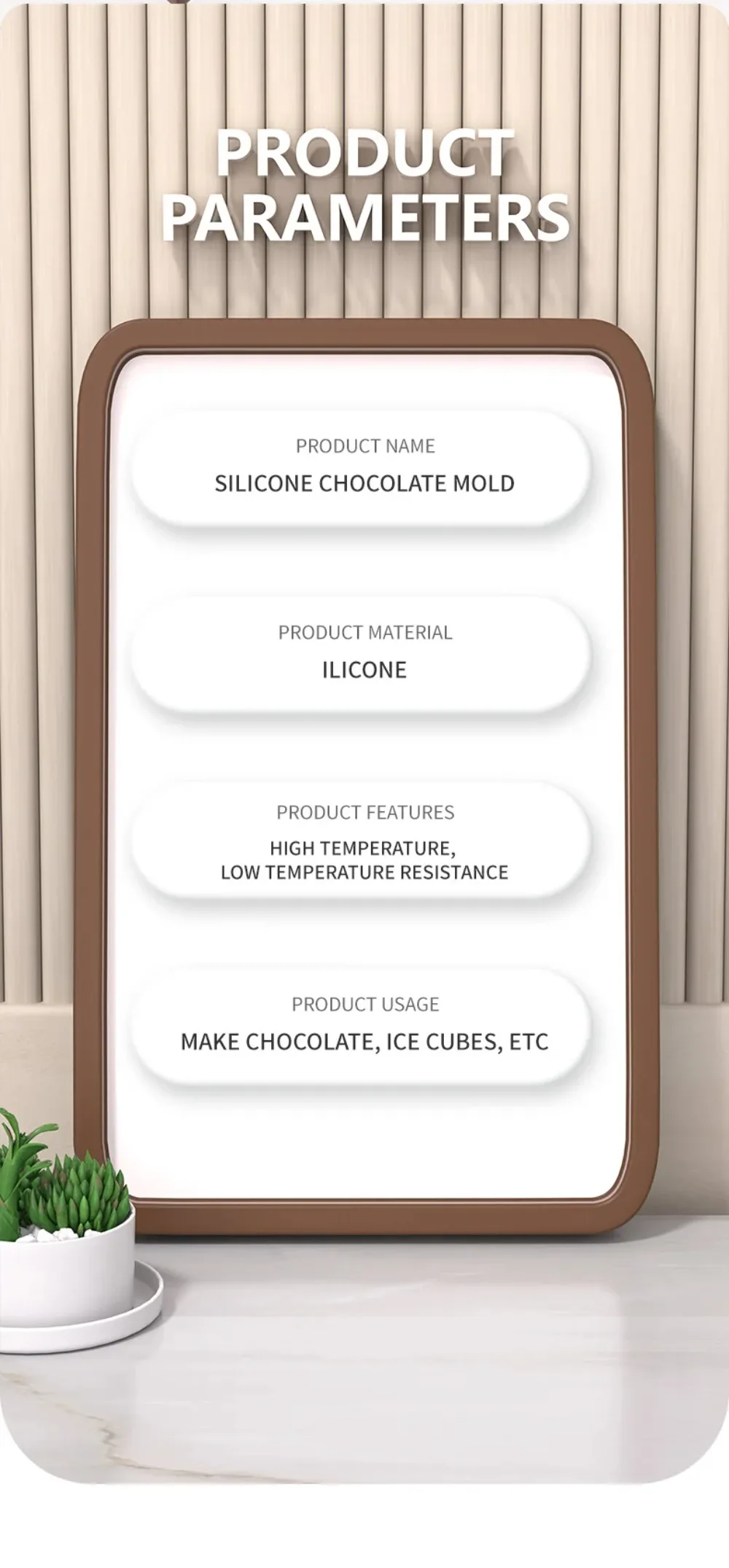 Chocolate Bar Mold Deep Dubai 1 Inch Pistachio Chocolate Bar Silicone Thick Mold for Stuffed Bar, Large Candy Bar Mold for Filli