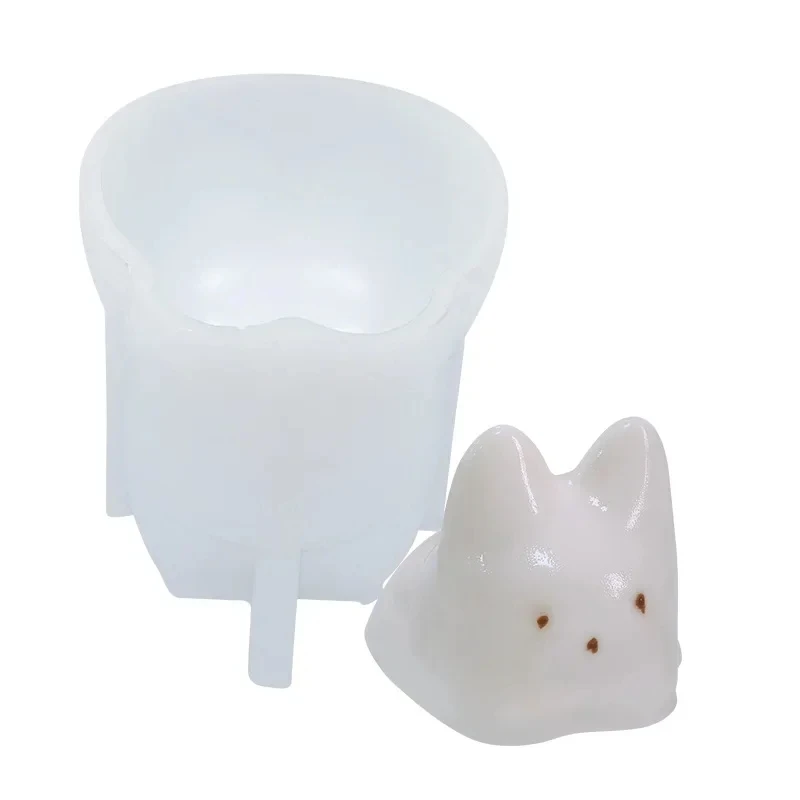 1pc Cat Milk Pudding Silicone Mold 1pc Cat Milk Pudding Silicone Mold - Image 5